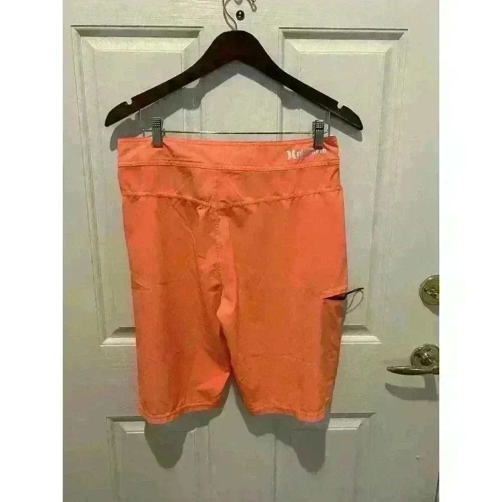 Hurley Mens Phantom Board Shorts Size 30 Orange Neon Bright - Picture 6 of 7